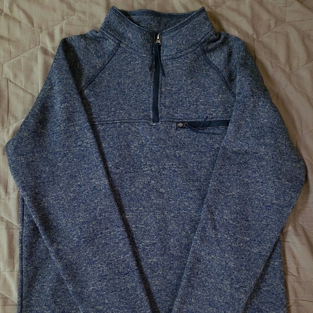 Falls Creek Men's Quarter Zip Fleece Jacket